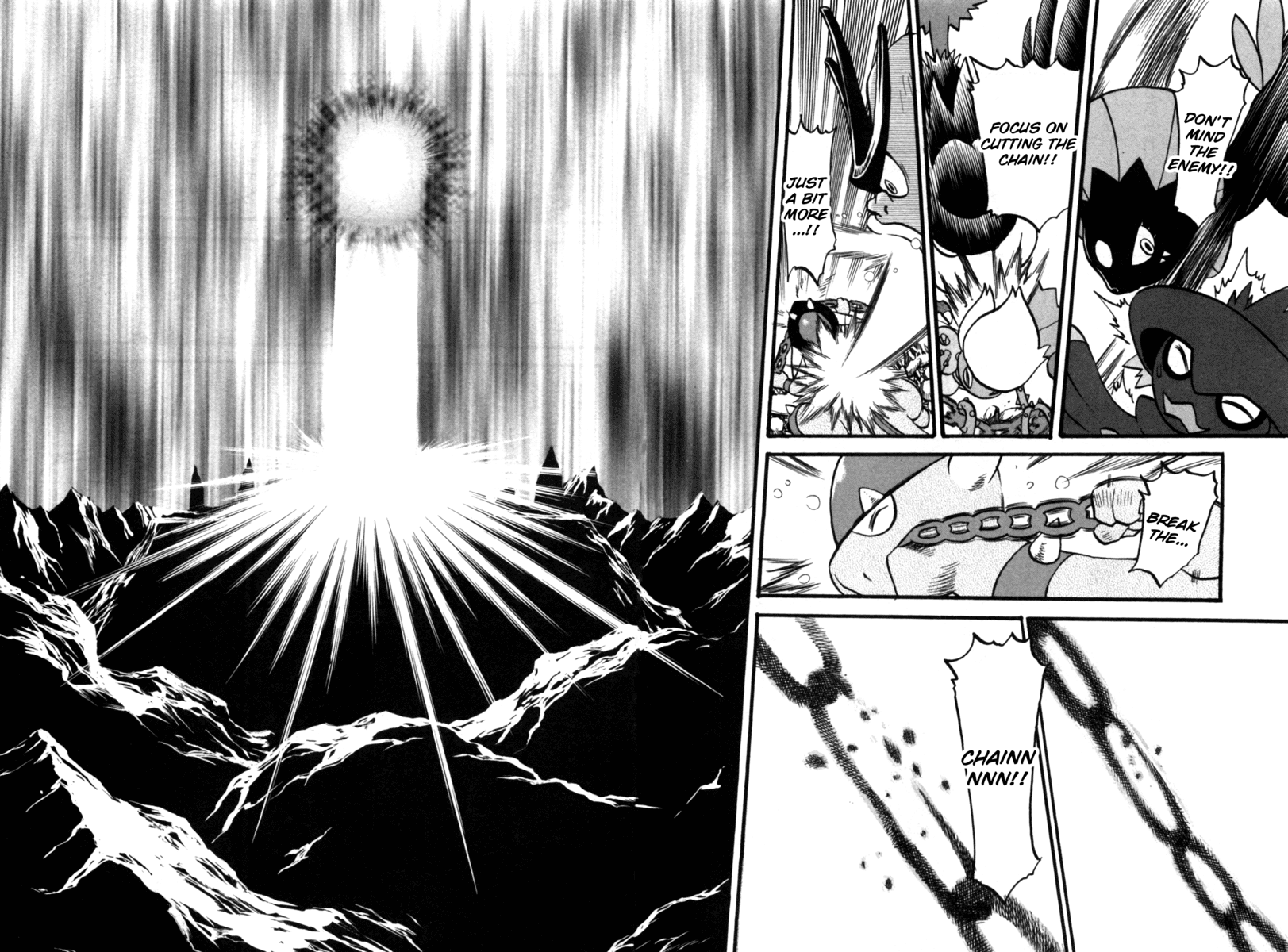 Pocket Monster Special Chapter 412 page 22 - Chapter 412: VS Dialga & Palkia II