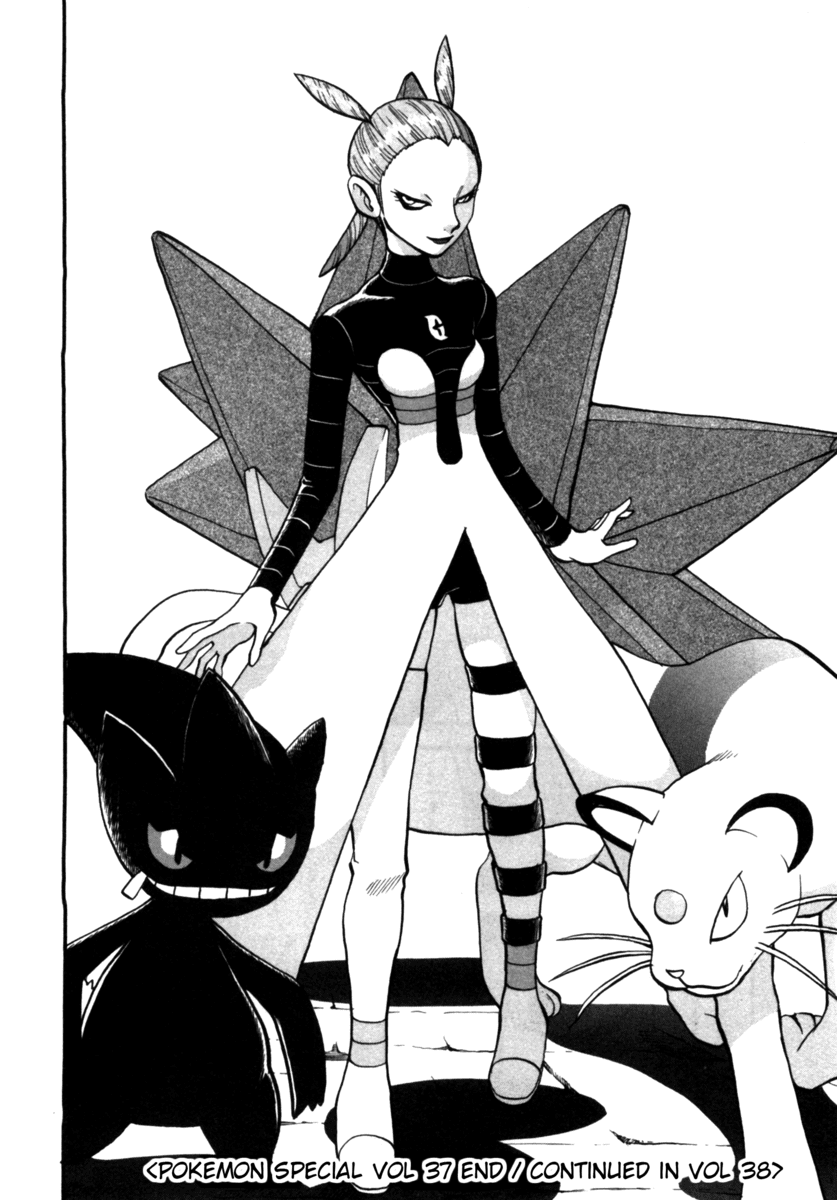 Pocket Monster Special Chapter 412 page 37 - Chapter 412: VS Dialga & Palkia II