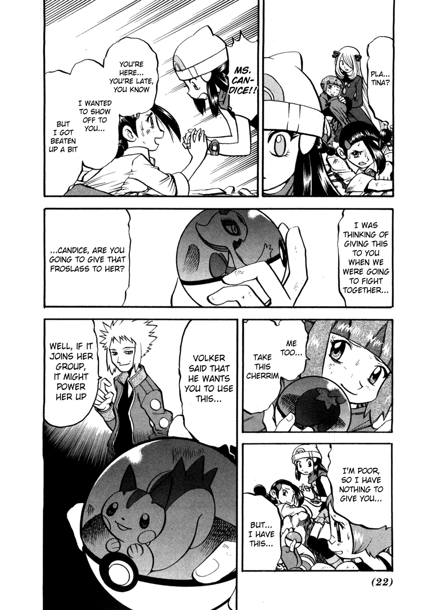 Pocket Monster Special Chapter 413 page 21 - Chapter 413: VS Dialga & Palkia III