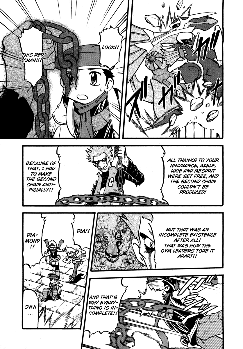 Pocket Monster Special Chapter 416 page 11 - Chapter 416: VS Dialga & Palkia VI