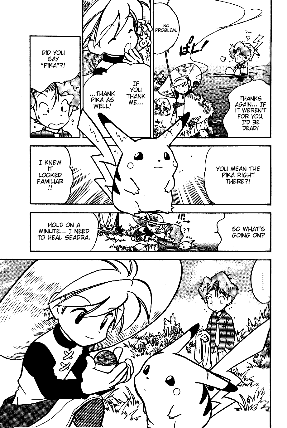 Pocket Monster Special Chapter 43 page 15 - Chapter 43: VS Seadra