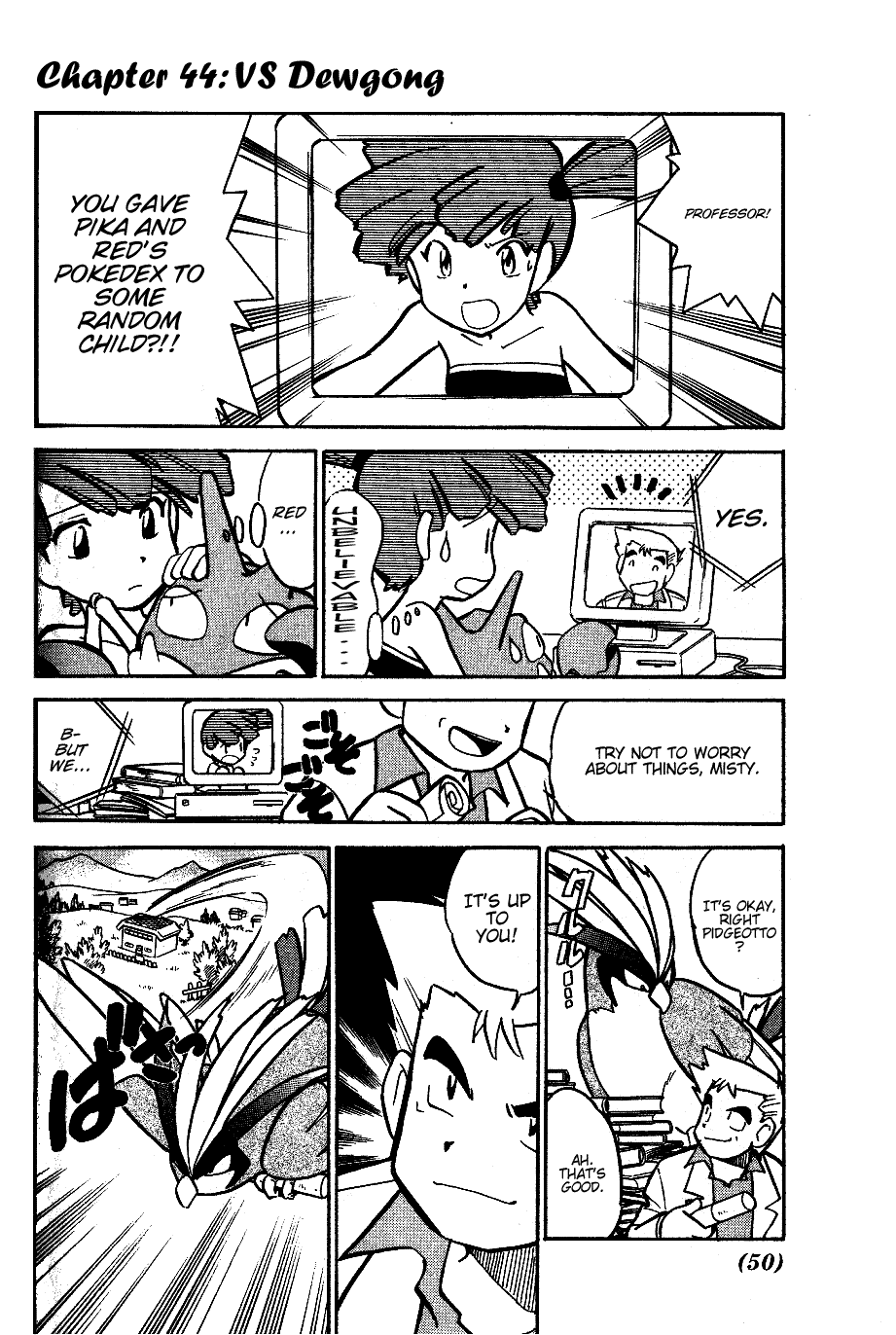 Pocket Monster Special Chapter 44 page 1 - Chapter 44: VS Dugong
