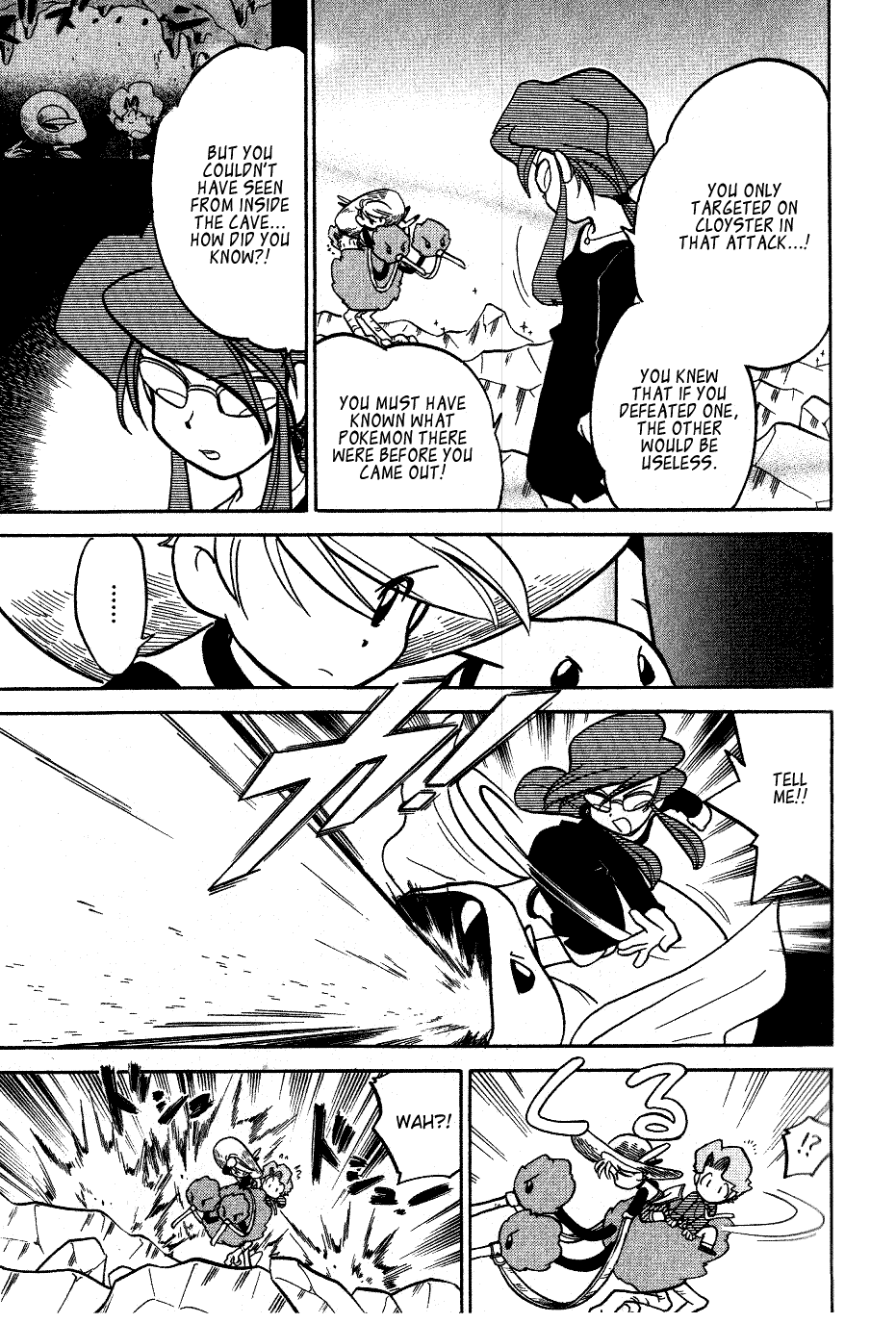Pocket Monster Special Chapter 45 page 13 - Chapter 45: VS Cloyster