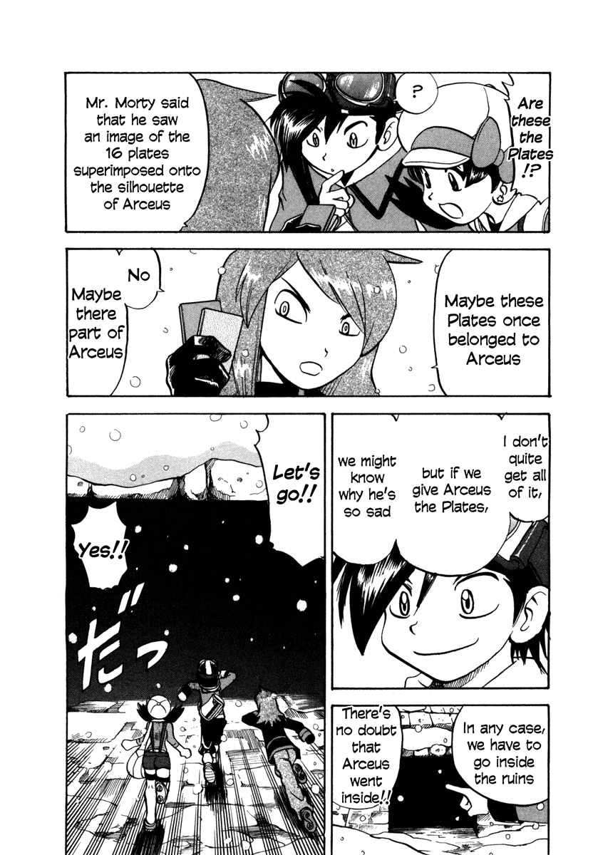 Pocket Monster Special Chapter 454 page 16 - Chapter 454: VS Arceus III