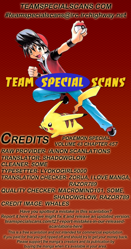 Pocket Monster Special Chapter 457 page 25 - Chapter 457: VS Arceus VI
