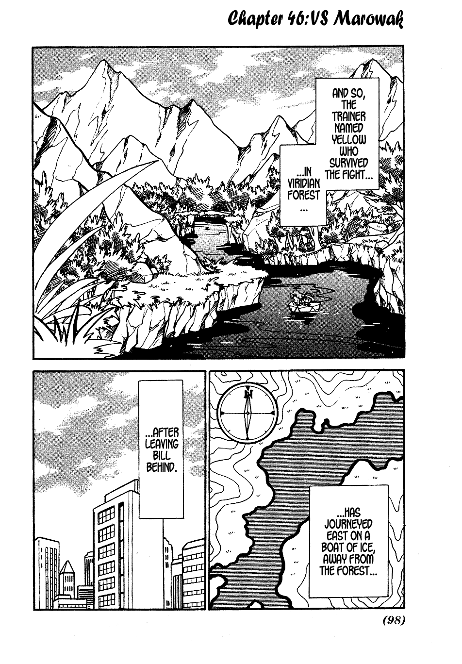 Pocket Monster Special Chapter 46 page 1 - Chapter 46: VS Marowak