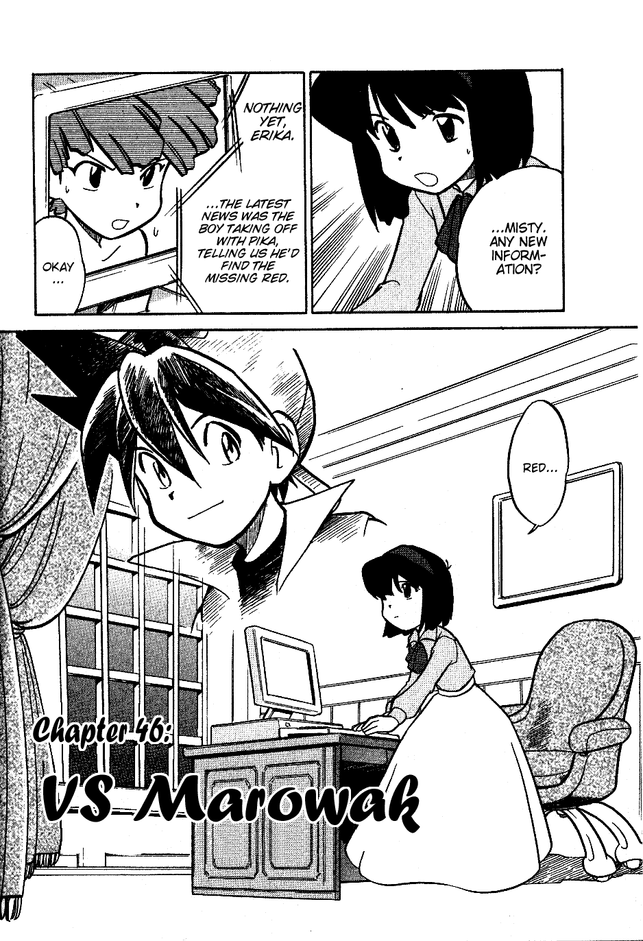 Pocket Monster Special Chapter 46 page 3 - Chapter 46: VS Marowak