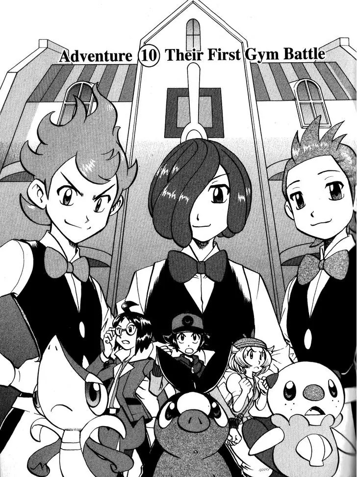 Pocket Monster Special Chapter 470 page 1 - Chapter 470: Their First Gym Battle