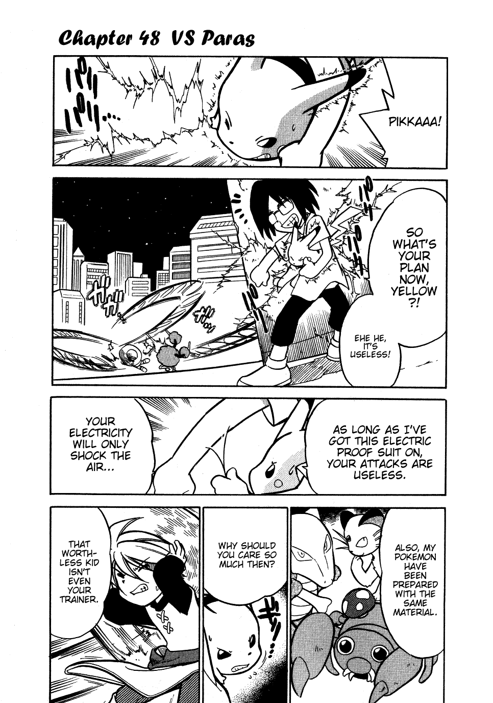 Pocket Monster Special Chapter 48 page 1 - Chapter 48: VS Paras