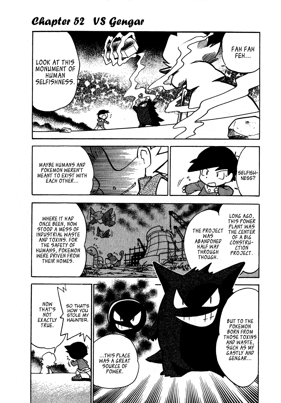Pocket Monster Special Chapter 52 page 1 - Chapter 52: VS Gengar