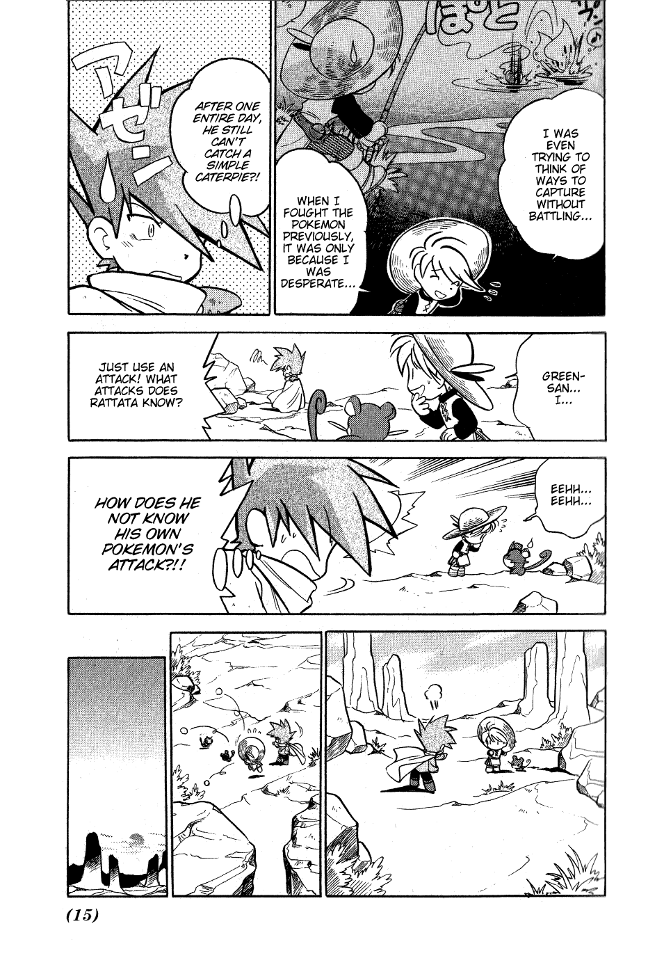 Pocket Monster Special Chapter 53 page 12 - Chapter 53: VS Caterpie