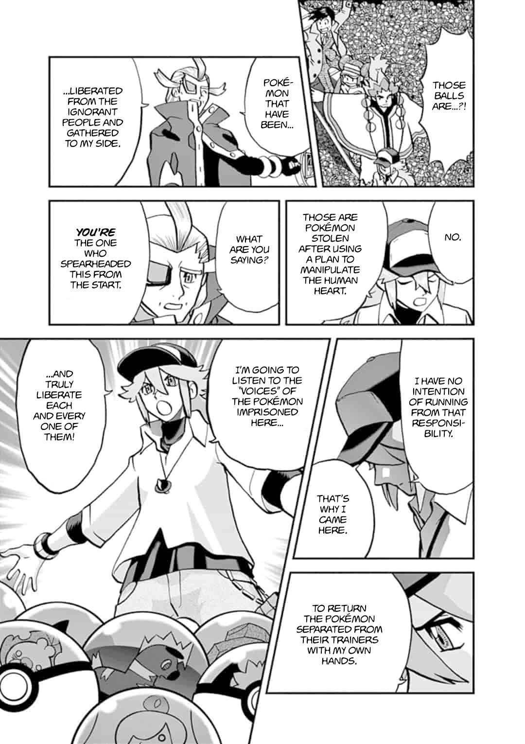 Pocket Monster Special Chapter 547.3 page 5 - Chapter 547.3: B2W2 Final Chapter #1