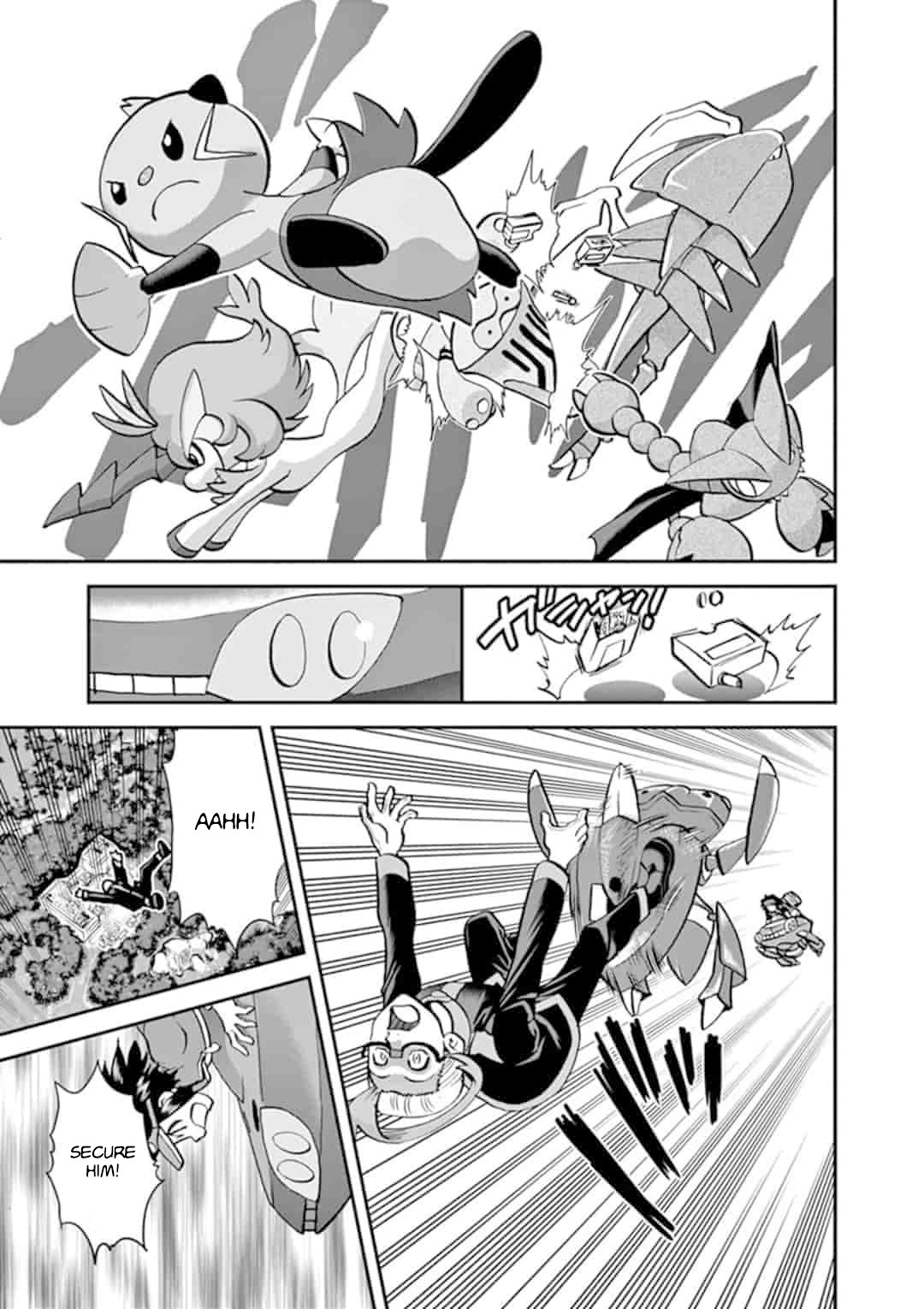Pocket Monster Special Chapter 547.4 page 12 - Chapter 547.4: B2W2 Final Chapter #2