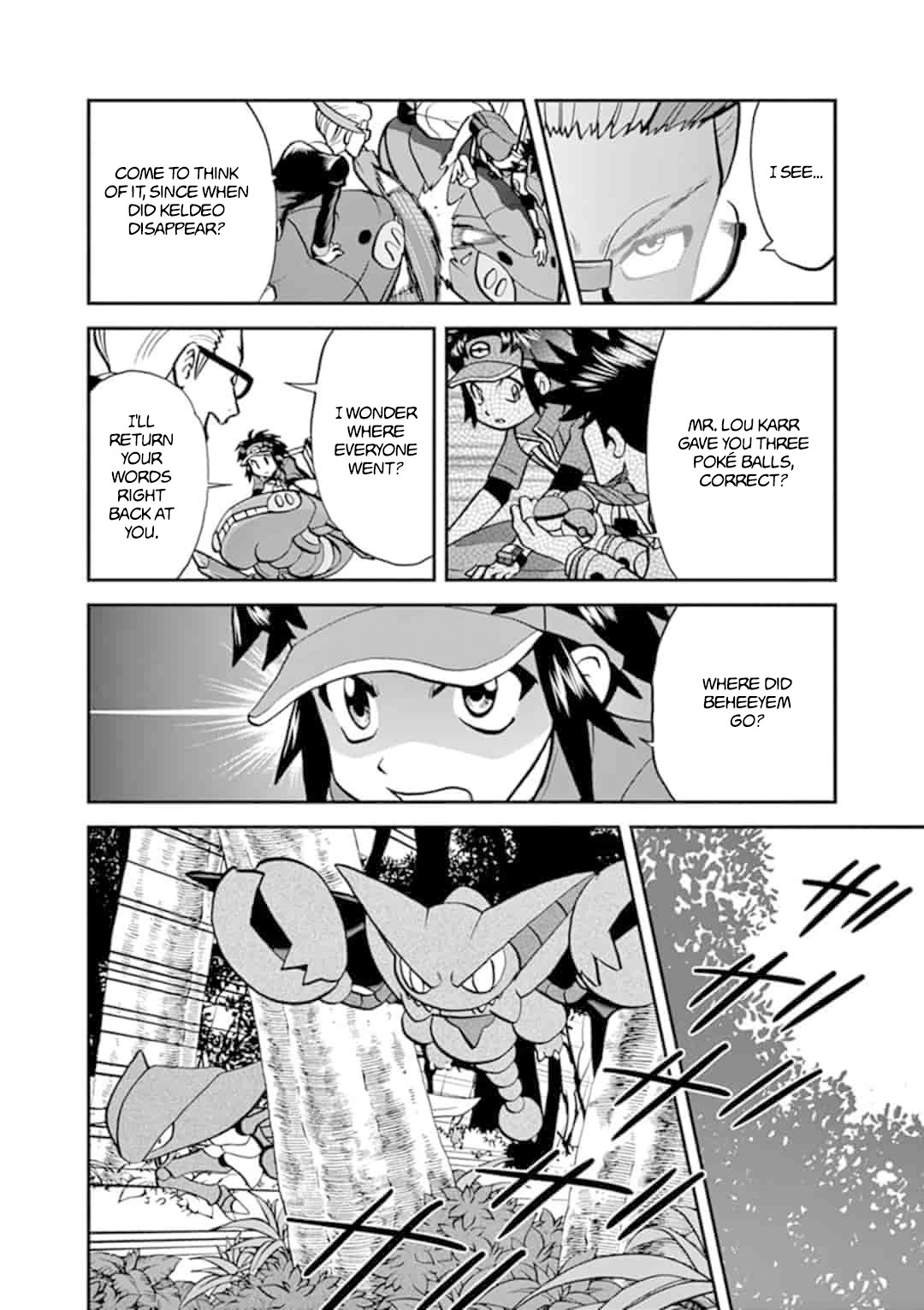 Pocket Monster Special Chapter 547.4 page 9 - Chapter 547.4: B2W2 Final Chapter #2