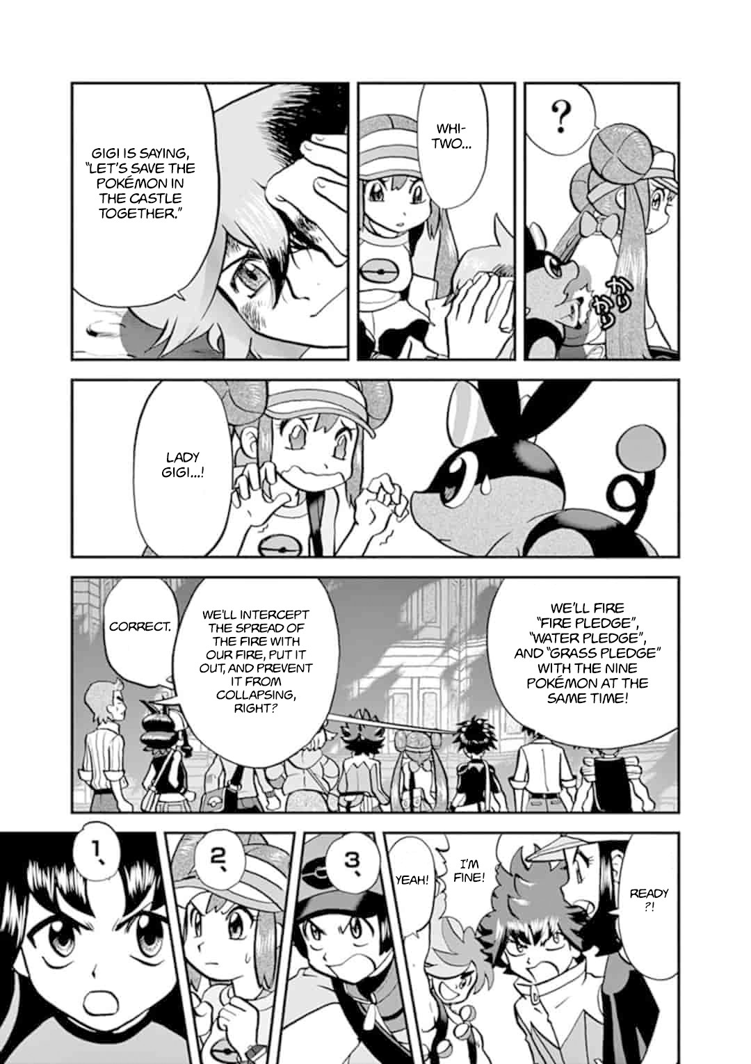 Pocket Monster Special Chapter 547.5 page 15 - Chapter 547.5: B2W2 Final Chapter #3