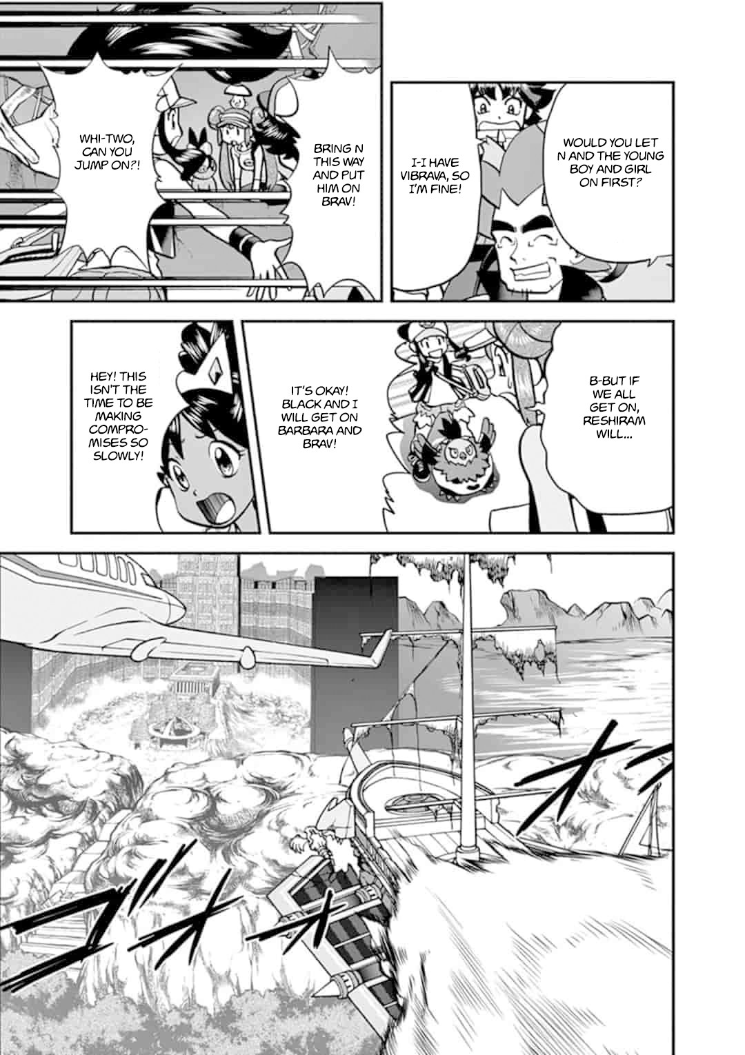 Pocket Monster Special Chapter 547.5 page 9 - Chapter 547.5: B2W2 Final Chapter #3