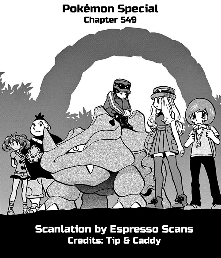 Pocket Monster Special Chapter 549 page 1 - Chapter 549: Kangaskhan, Wait