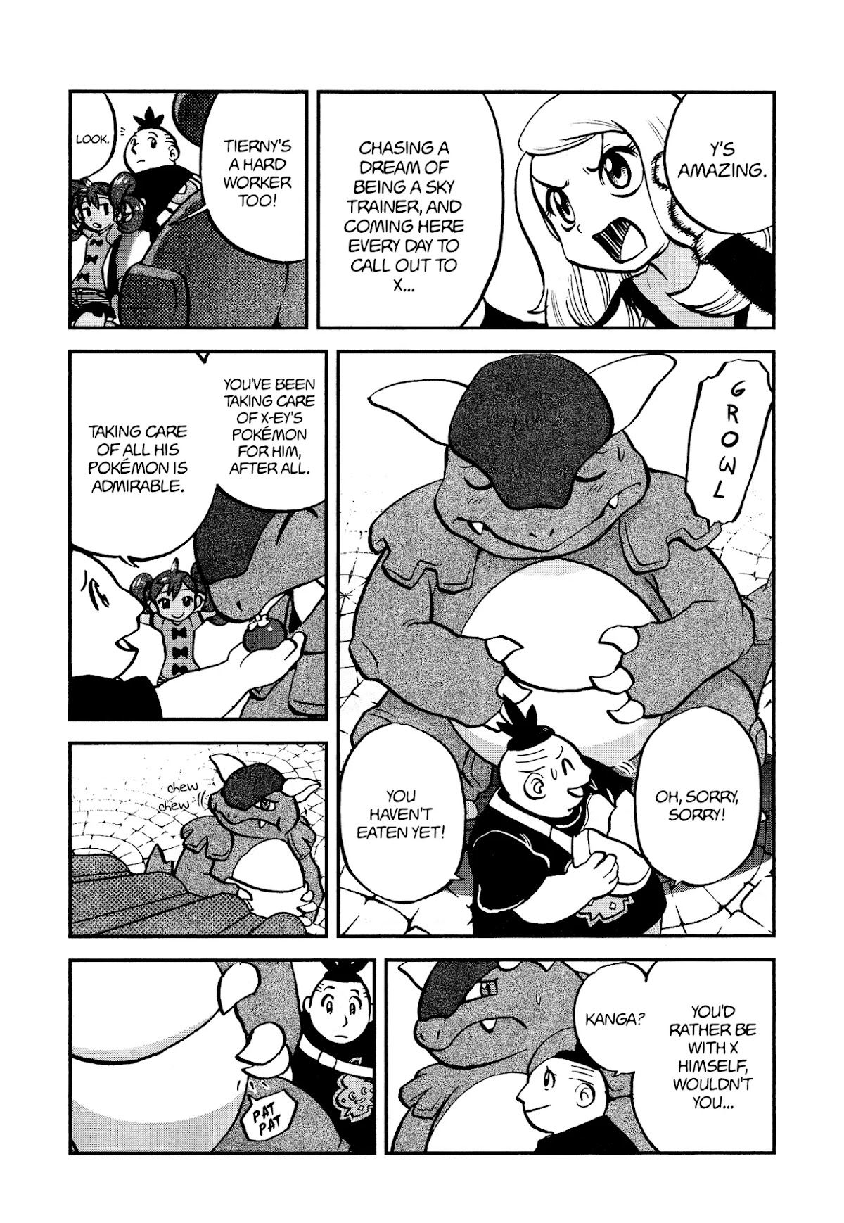 Pocket Monster Special Chapter 549 page 12 - Chapter 549: Kangaskhan, Wait