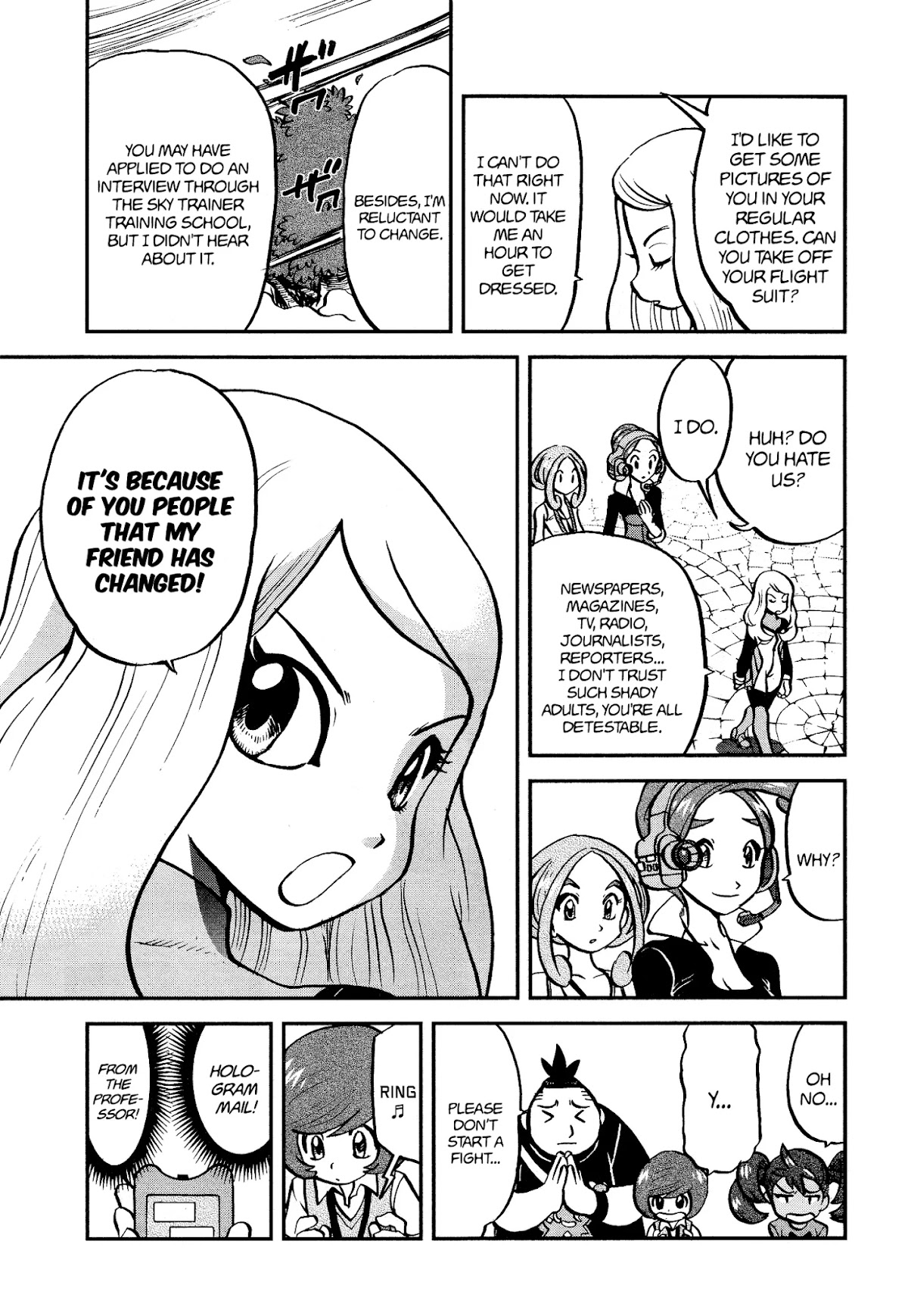 Pocket Monster Special Chapter 549 page 21 - Chapter 549: Kangaskhan, Wait
