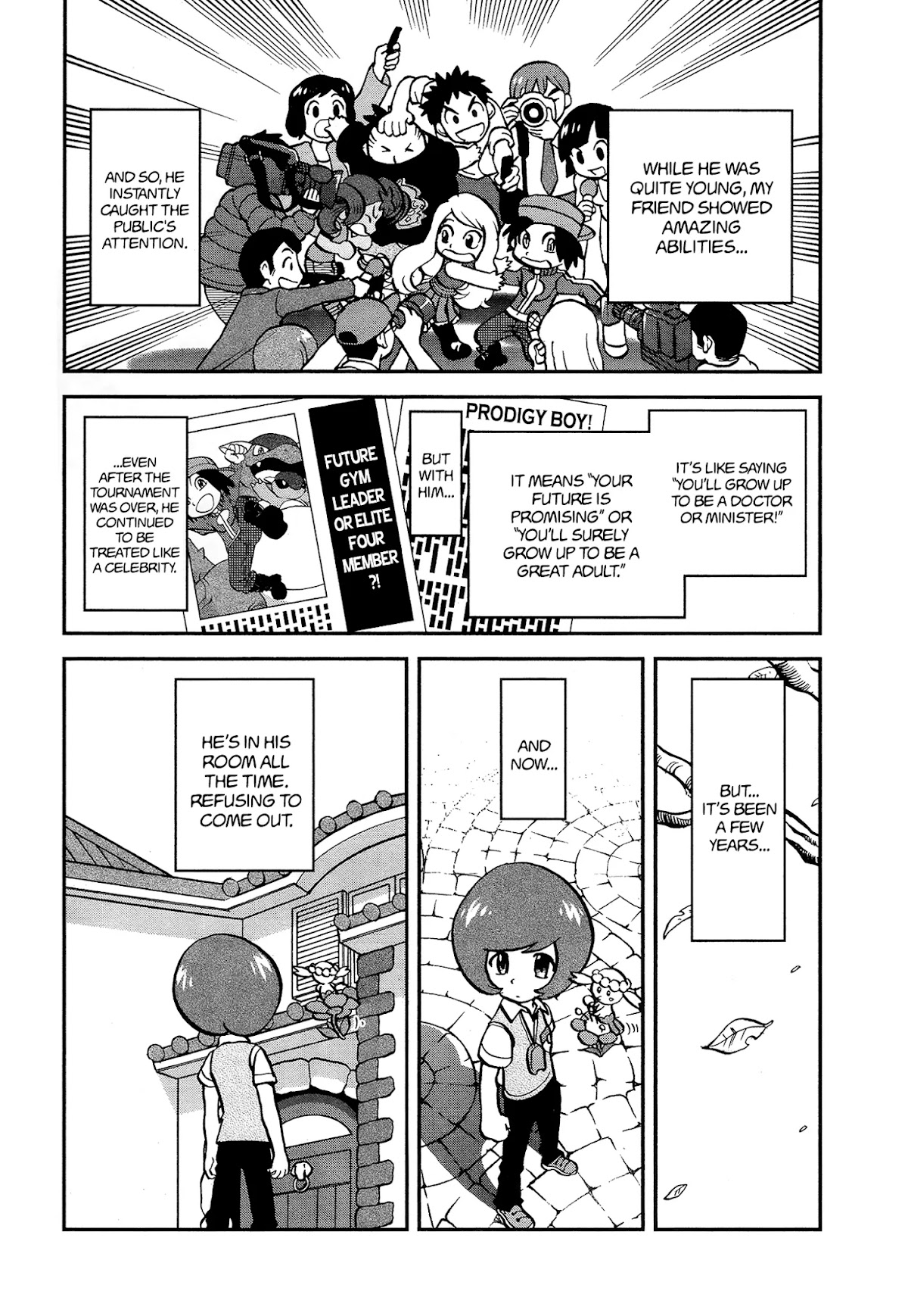Pocket Monster Special Chapter 549 page 4 - Chapter 549: Kangaskhan, Wait