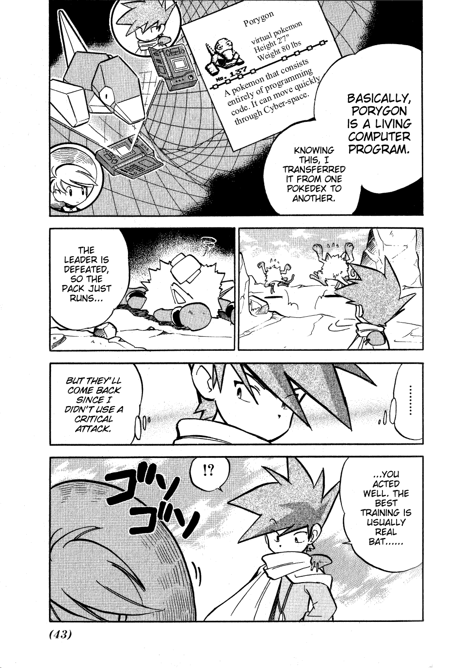 Pocket Monster Special Chapter 55 page 13 - Chapter 55: VS Primeape