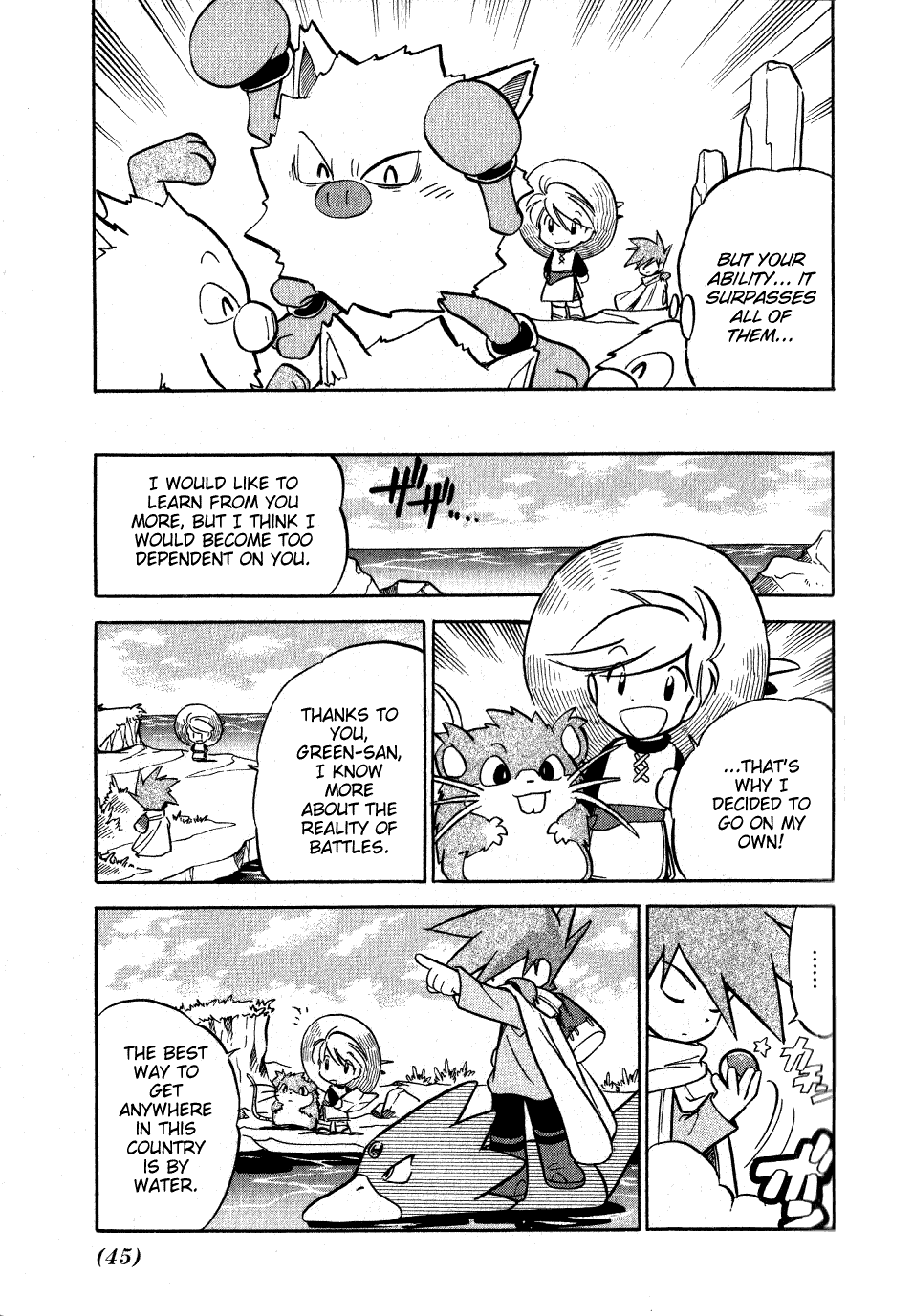 Pocket Monster Special Chapter 55 page 15 - Chapter 55: VS Primeape