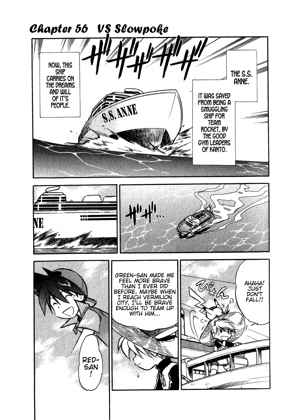 Pocket Monster Special Chapter 56 page 1 - Chapter 56: VS Slowpoke