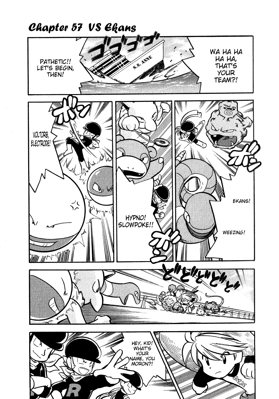 Pocket Monster Special Chapter 57 page 1 - Chapter 57: VS Ekans