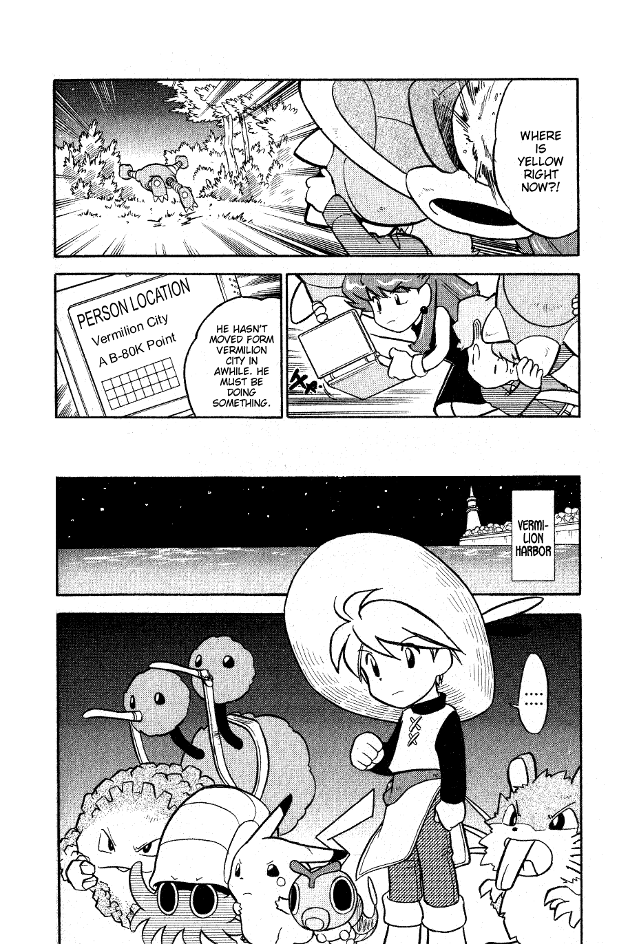 Pocket Monster Special Chapter 59 page 14 - Chapter 59: VS Hitmonlee