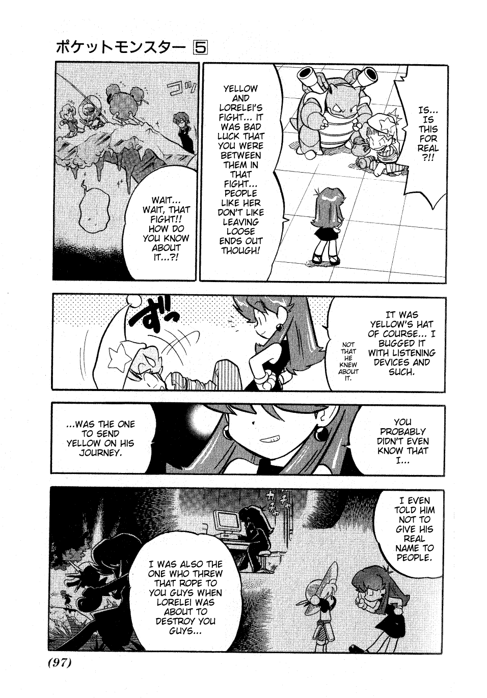 Pocket Monster Special Chapter 59 page 7 - Chapter 59: VS Hitmonlee