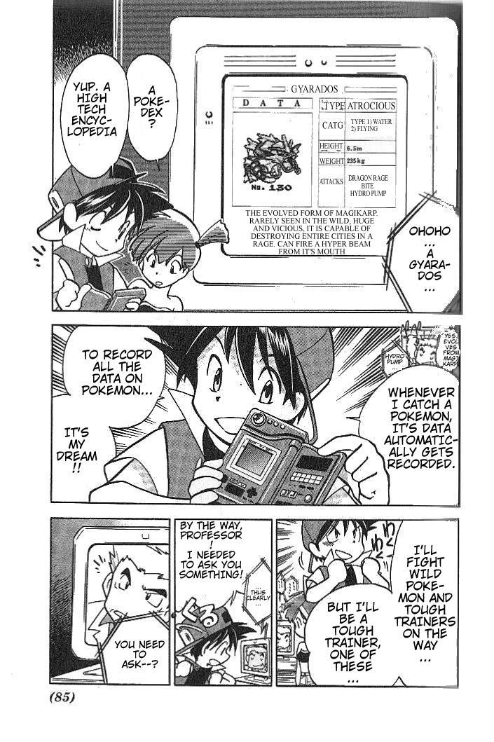 Pocket Monster Special Chapter 6 page 11 - Chapter 6: VS Gyarados