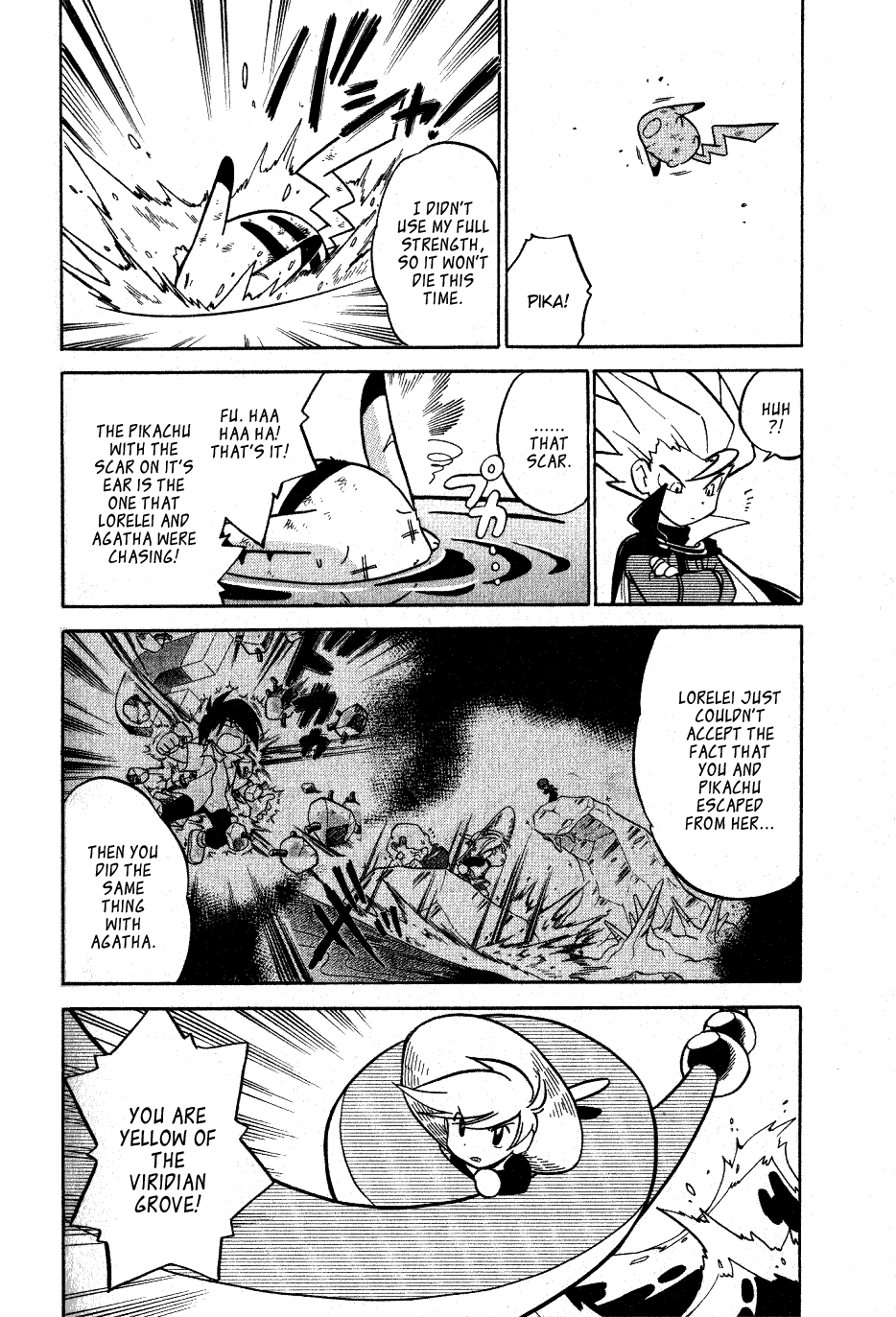 Pocket Monster Special Chapter 62 page 4 - Chapter 62: VS Dragonair (Part 3)