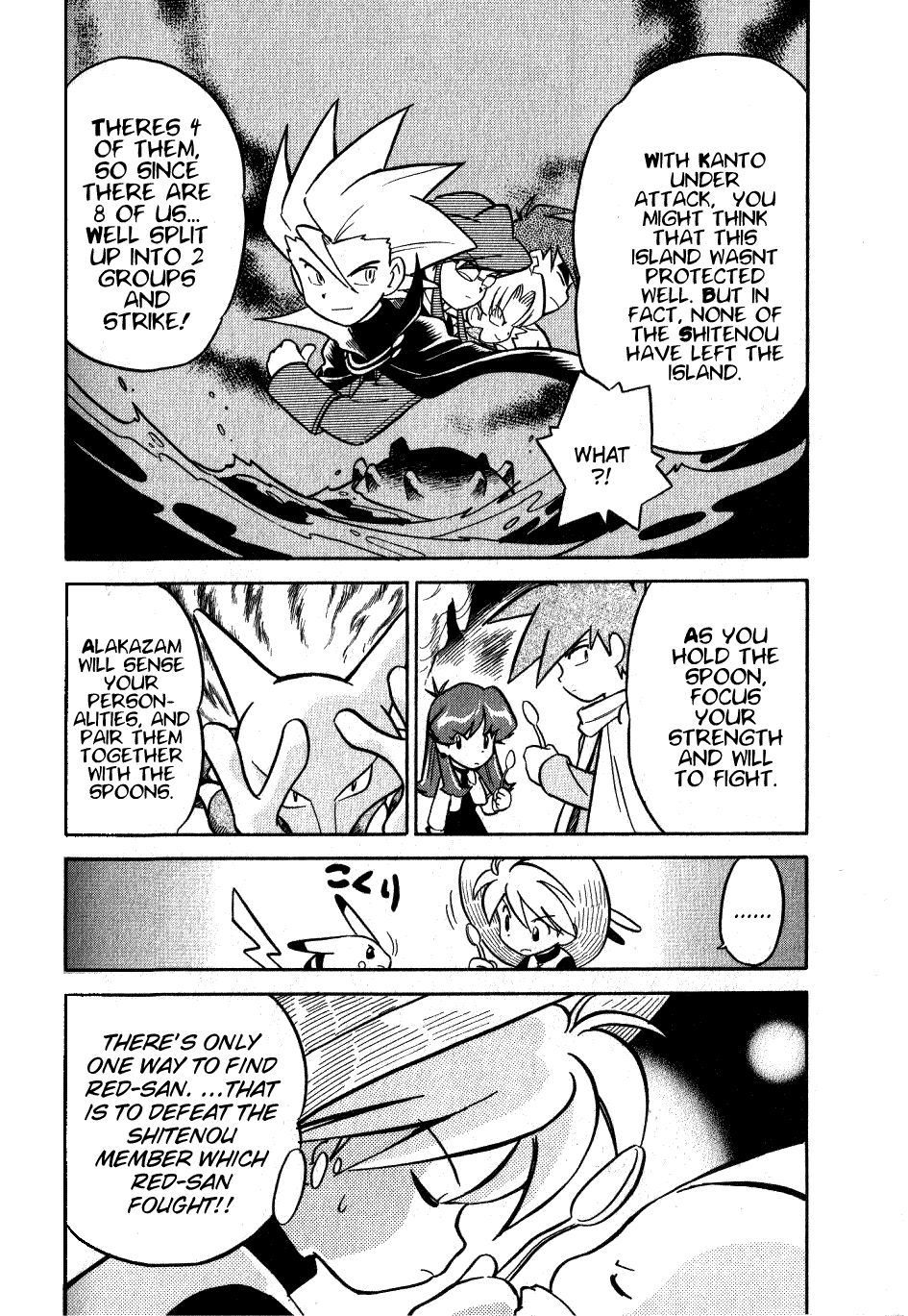 Pocket Monster Special Chapter 70 page 6 - Chapter 70: VS Alakazam