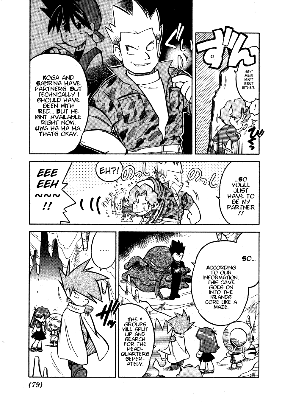 Pocket Monster Special Chapter 70 page 9 - Chapter 70: VS Alakazam