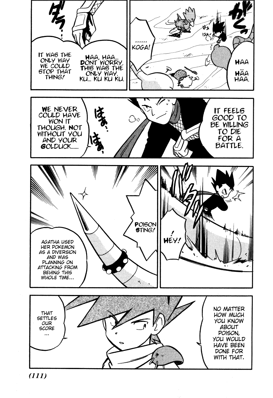 Pocket Monster Special Chapter 72 page 13 - Chapter 72: VS Weezing