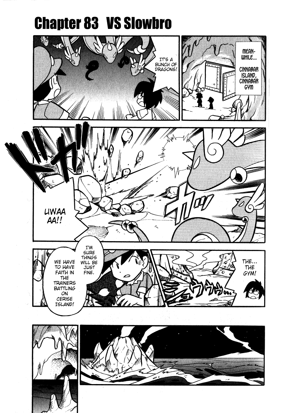 Pocket Monster Special Chapter 83 page 1 - Chapter 83: VS Slowbro