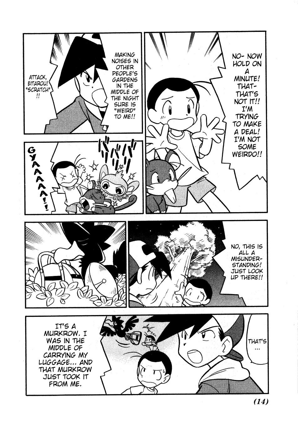 Pocket Monster Special Chapter 91 page 10 - Chapter 91: VS Murkrow