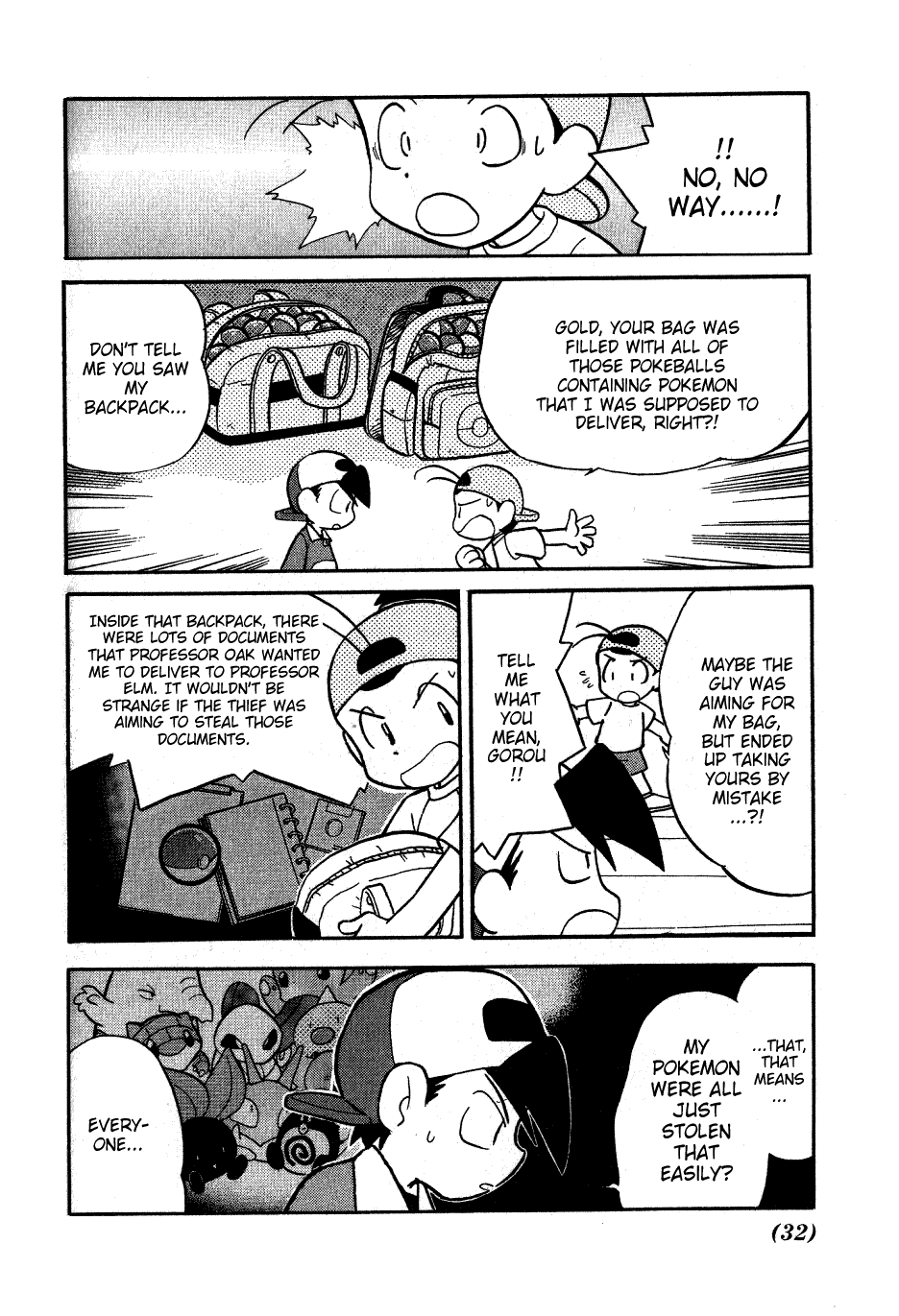 Pocket Monster Special Chapter 92 page 12 - Chapter 92: VS Hoothoot