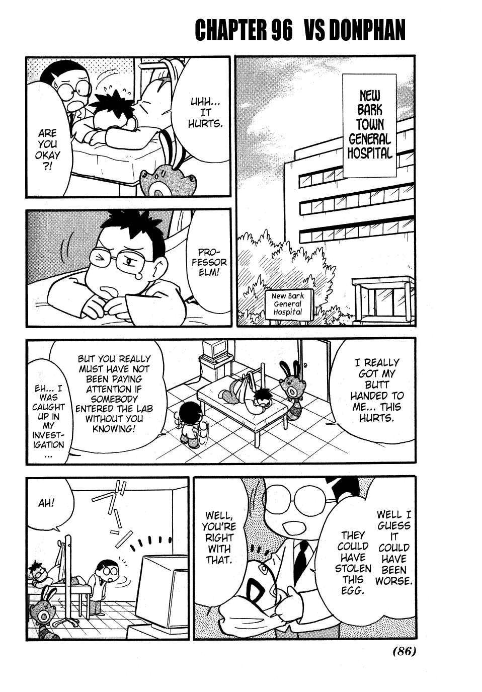 Pocket Monster Special Chapter 96 page 1 - Chapter 96: VS Donphan
