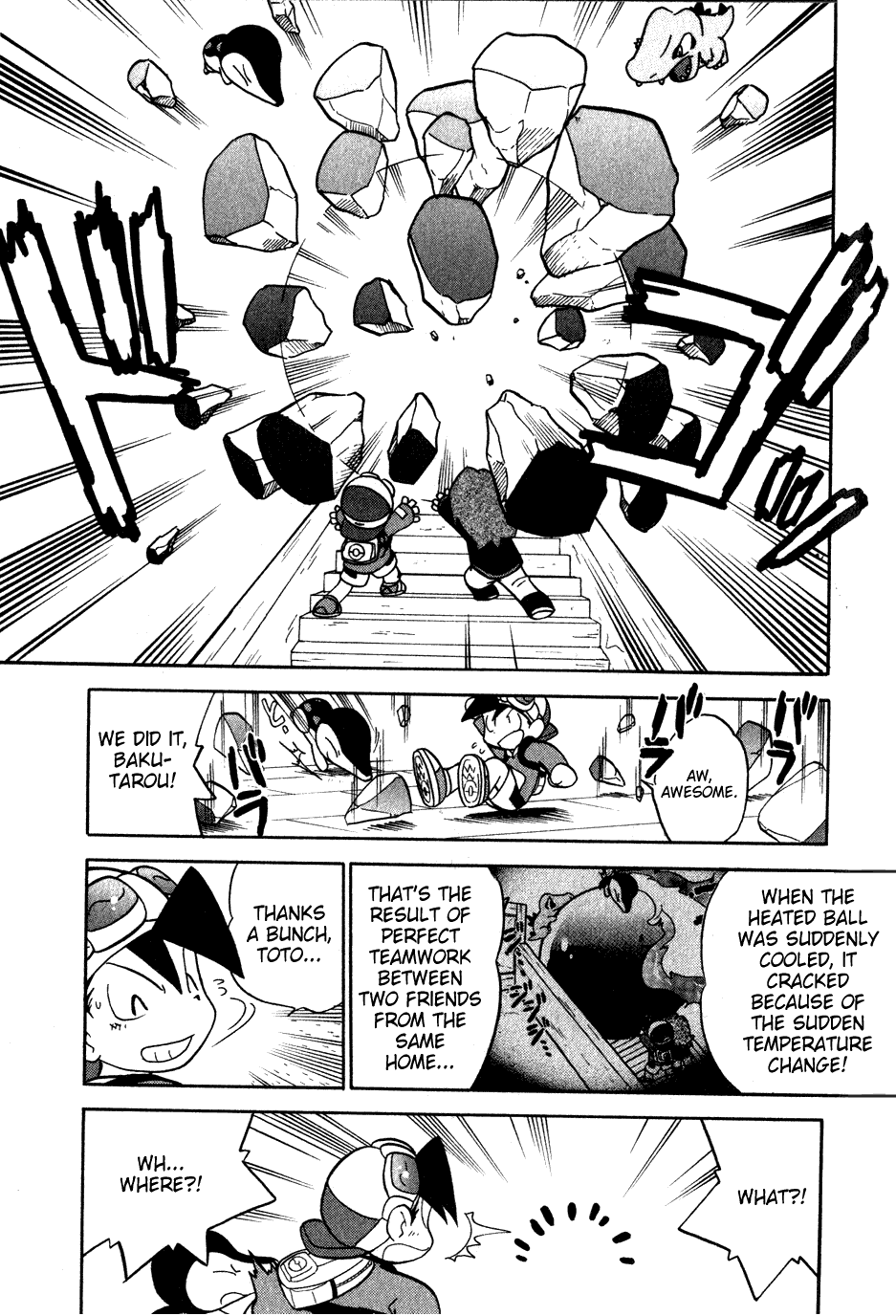 Pocket Monster Special Chapter 98 page 13 - Chapter 98: VS Totodile