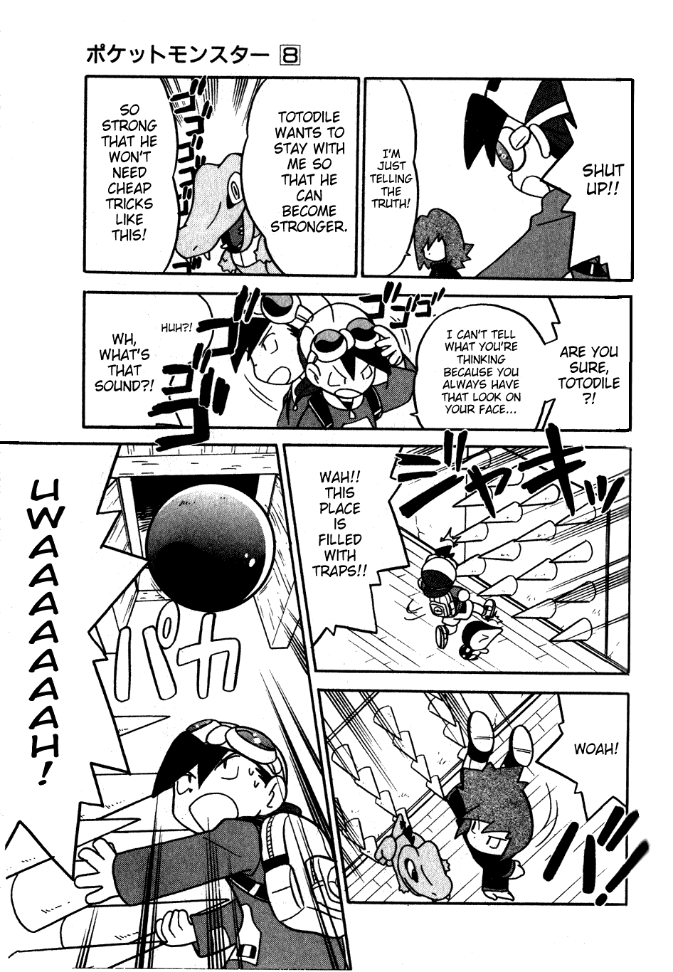 Pocket Monster Special Chapter 98 page 9 - Chapter 98: VS Totodile