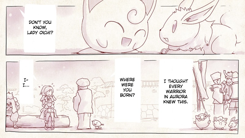 Pocket Monsters + Nobunaga no Yabou - Ranse Iroemaki Chapter 1 page 23 - Chapter 1: The White Scroll: Oichi's Worries