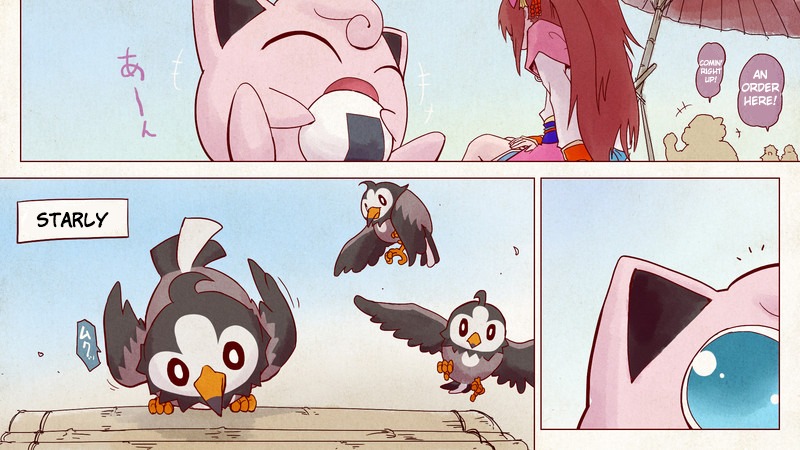 Pocket Monsters + Nobunaga no Yabou - Ranse Iroemaki Chapter 1 page 9 - Chapter 1: The White Scroll: Oichi's Worries