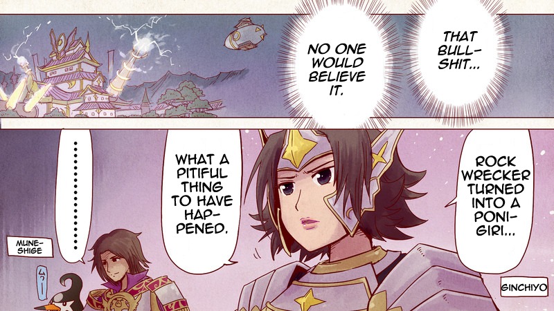 Pocket Monsters + Nobunaga no Yabou - Ranse Iroemaki Chapter 2 page 13 - Chapter 2: The Green Scroll: Kenshin's Adventure