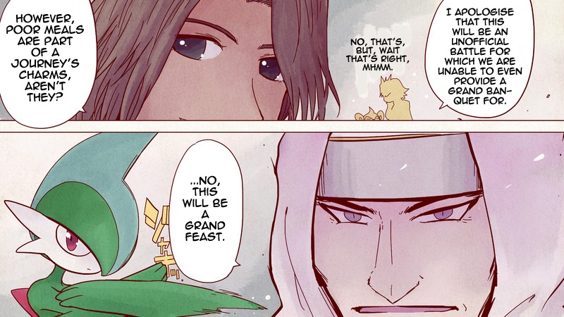 Pocket Monsters + Nobunaga no Yabou - Ranse Iroemaki Chapter 2 page 16 - Chapter 2: The Green Scroll: Kenshin's Adventure