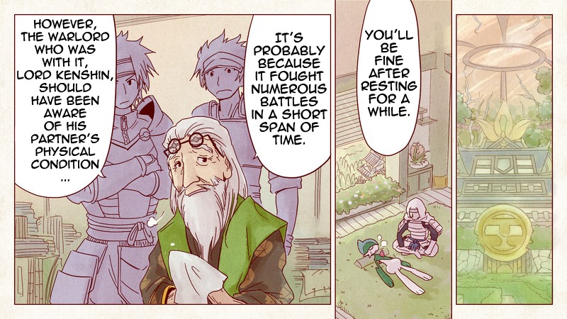 Pocket Monsters + Nobunaga no Yabou - Ranse Iroemaki Chapter 2 page 28 - Chapter 2: The Green Scroll: Kenshin's Adventure