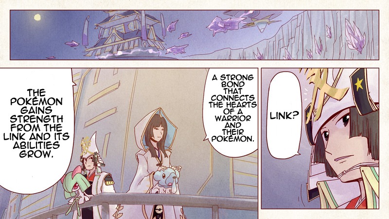 Pocket Monsters + Nobunaga no Yabou - Ranse Iroemaki Chapter 2 page 38 - Chapter 2: The Green Scroll: Kenshin's Adventure