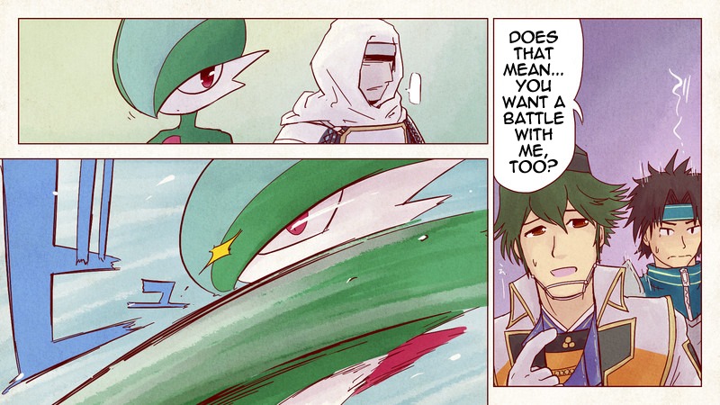 Pocket Monsters + Nobunaga no Yabou - Ranse Iroemaki Chapter 2 page 48 - Chapter 2: The Green Scroll: Kenshin's Adventure