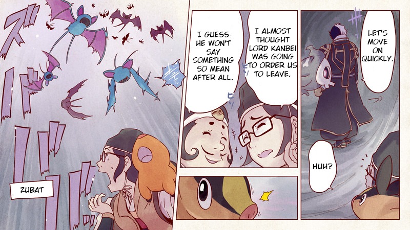 Pocket Monsters + Nobunaga no Yabou - Ranse Iroemaki Chapter 3 page 10 - Chapter 3: The Yellow Scroll: Hanbei vs Kanbei