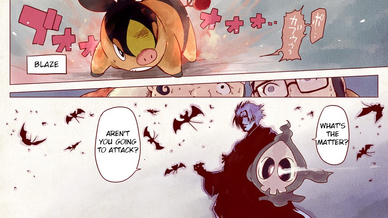 Pocket Monsters + Nobunaga no Yabou - Ranse Iroemaki Chapter 3 page 12 - Chapter 3: The Yellow Scroll: Hanbei vs Kanbei